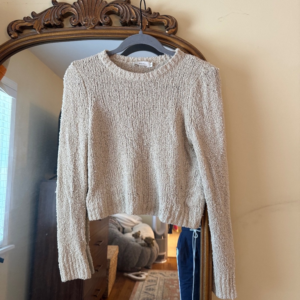ALC cropped summer sweater